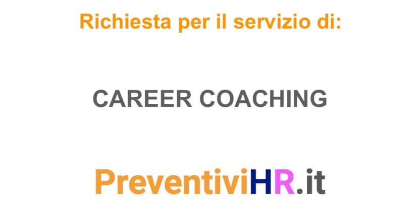 CAREER COACHING