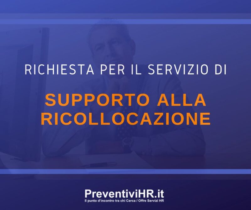 Supporto alla ricollocazione