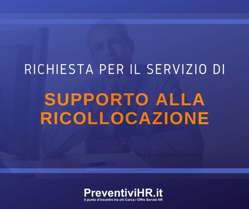 Supporto alla ricollocazione