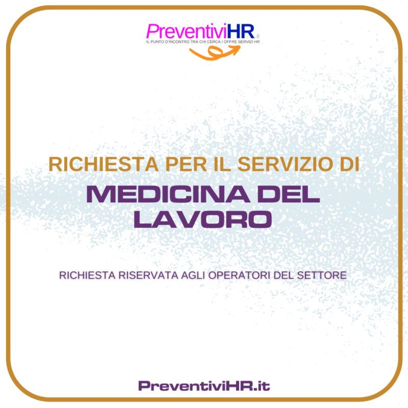 Medicina del lavoro - Italia - ID 1643